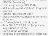 Galingas Paspirtukas EVO Ev-7 - nuotraukos Nr. 9