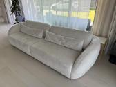 Smėlio spalvos trivietė sofa su dviviečiu foteliu - nuotraukos Nr. 5