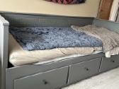 Ikea Išskleidžiama Lova Su Stalčiais - nuotraukos Nr. 2