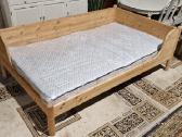 Medinė viengule 120cm. lova. - nuotraukos Nr. 2
