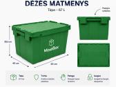 Tvirtų plastikinių dėžių nuoma kraustymui Movebox - nuotraukos Nr. 3