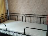 Nauji viengulė lova su čiužiniu ir antčiužiniu - nuotraukos Nr. 2