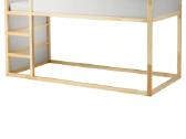 Ikea Kura dvipusė vaikiška lova su čiužiniu - nuotraukos Nr. 7