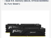 Fury Ddr5 - 32gb naudota - nuotraukos Nr. 2