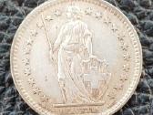 2 frankai sidabras Šveicarija nuo 1939 - nuotraukos Nr. 4