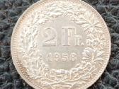 2 frankai sidabras Šveicarija nuo 1939 - nuotraukos Nr. 9