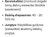 Dali, Paradigm, Dantax, Anderson, Eltax kolonėlės - nuotraukos Nr. 24