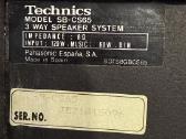 Technics SB-cs65 8 omai 60w-120w - nuotraukos Nr. 4