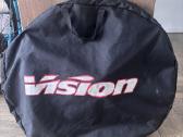 Vision karboniniai ratai + shimano dura-ace kasetė - nuotraukos Nr. 6