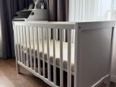 Ikea lovytė su lonas čiužiniu (beveik nenaudota). - nuotraukos Nr. 4