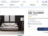 Sofa - lova Darvin su patalynės dėže - nuotraukos Nr. 5