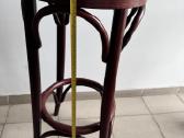 Natūralaus medžio Thonet stiliaus baro kėdė - nuotraukos Nr. 3