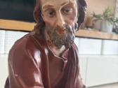 Parduodama religinė antikvarinė skulptūra - nuotraukos Nr. 2