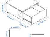 Ikea Slakt daiktadėžė su ratukais - nuotraukos Nr. 2