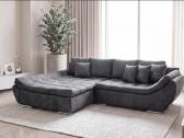 Didelė pilka patogi sofa su miegama dalimi - nuotraukos Nr. 7