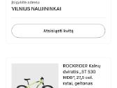 Kalnų dviratis Rockrider - nuotraukos Nr. 3