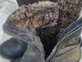 Žieminiai natūralaus kailio odos moteriški batai - nuotraukos Nr. 2