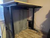 Elektrinis reguliuojamo aukščio stalas 160x80 - nuotraukos Nr. 4