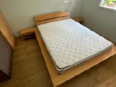 Lovos rėmas su grotelėmis ir čiužiniu - nuotraukos Nr. 2