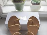 Nauji Ancient Greek Sandals Eleftheria sandalai - nuotraukos Nr. 3