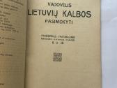 Vadovėlis Lietuvių kalbos pasimokyti 1920 m. - nuotraukos Nr. 2