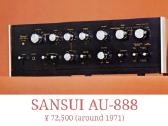 Sansui Au-888 stiprintuvas - nuotraukos Nr. 2