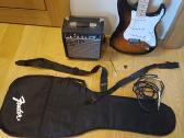 Elektrine Gitara Squier Su kolonėle ir dėklu - nuotraukos Nr. 2