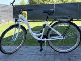 Dviratis Azimut City Lux 28" 2023 Baltas-juodas - nuotraukos Nr. 2