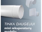 Mini rekuperatoriai - Geriausia kaina - Nauji - nuotraukos Nr. 16