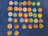 Pokemon Tazos (kepsų) ir kortelių kolekcija - nuotraukos Nr. 2