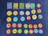 Pokemon Tazos (kepsų) ir kortelių kolekcija - nuotraukos Nr. 5