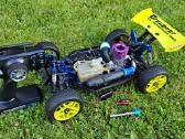 Graupner 1/8 Nitro bagis .21 su 2.4 GHz pultu - nuotraukos Nr. 9