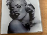Marilyn Monroe stikliniai padėkliukai – 4 vnt. - nuotraukos Nr. 7
