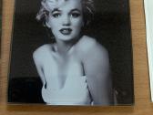 Marilyn Monroe stikliniai padėkliukai – 4 vnt. - nuotraukos Nr. 8