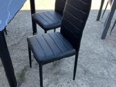 Valgomojo stalas su 4 kėdėm 160€ - nuotraukos Nr. 7