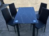 Valgomojo stalas su 4 kėdėm 160€ - nuotraukos Nr. 10