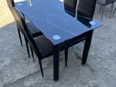 Valgomojo stalas su 4 kėdėm 160€ - nuotraukos Nr. 11