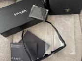 Prada stiliaus juodi akiniai su pilnu komplektu - nuotraukos Nr. 5