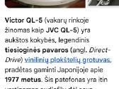 Victor Ql-5 plokštelių grotuvas - nuotraukos Nr. 12