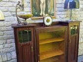 Antikvarinė Art Nouveau raudonmedžio indauja - nuotraukos Nr. 9