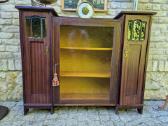 Antikvarinė Art Nouveau raudonmedžio indauja - nuotraukos Nr. 28