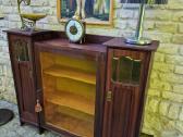 Antikvarinė Art Nouveau raudonmedžio indauja - nuotraukos Nr. 29