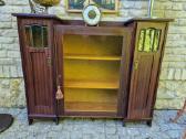 Antikvarinė Art Nouveau raudonmedžio indauja - nuotraukos Nr. 33