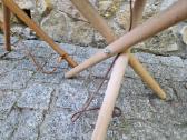 Vintažinės sudedamos kelioninės kėdutės - nuotraukos Nr. 23
