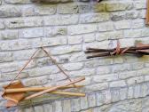 Vintažinės sudedamos kelioninės kėdutės - nuotraukos Nr. 24