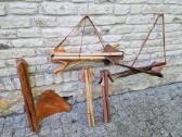 Vintažinės sudedamos kelioninės kėdutės - nuotraukos Nr. 27