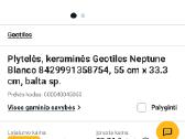 Plytelės Geotiles Neptune Blanco 55x33,3 - nuotraukos Nr. 2