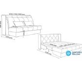 Tik išpakuota sofa lova su patalynės dėže - nuotraukos Nr. 6
