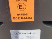 Kinderkraft autokedutė 15-36kg - nuotraukos Nr. 4