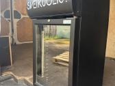 Geros būklės vitrininis juodas šaldytuvas - nuotraukos Nr. 2